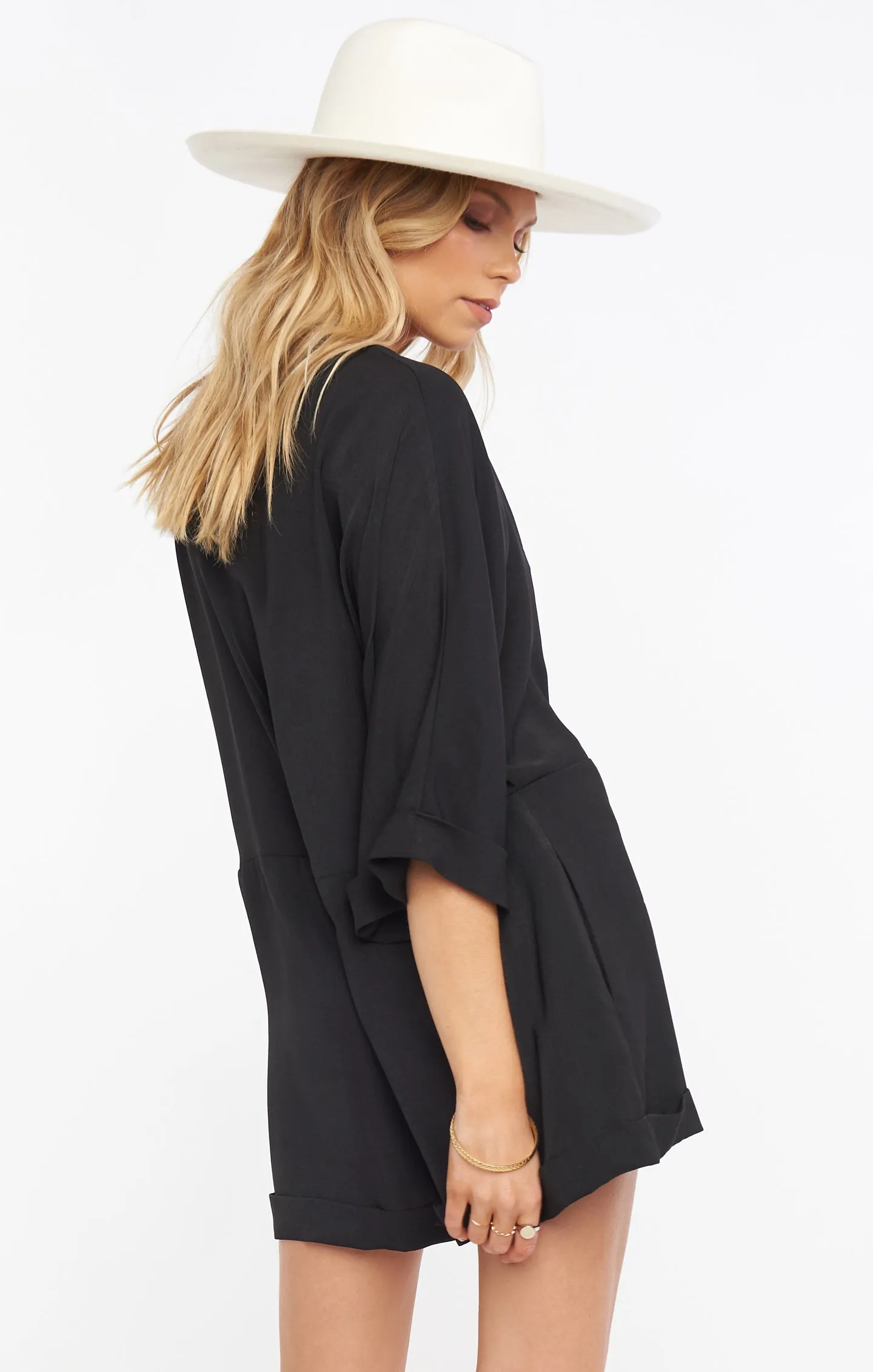 Horton Romper ~ Black