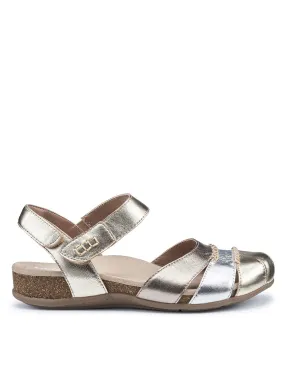 Hotter Sandals Leather Standard Denali - Metallic Multi-le