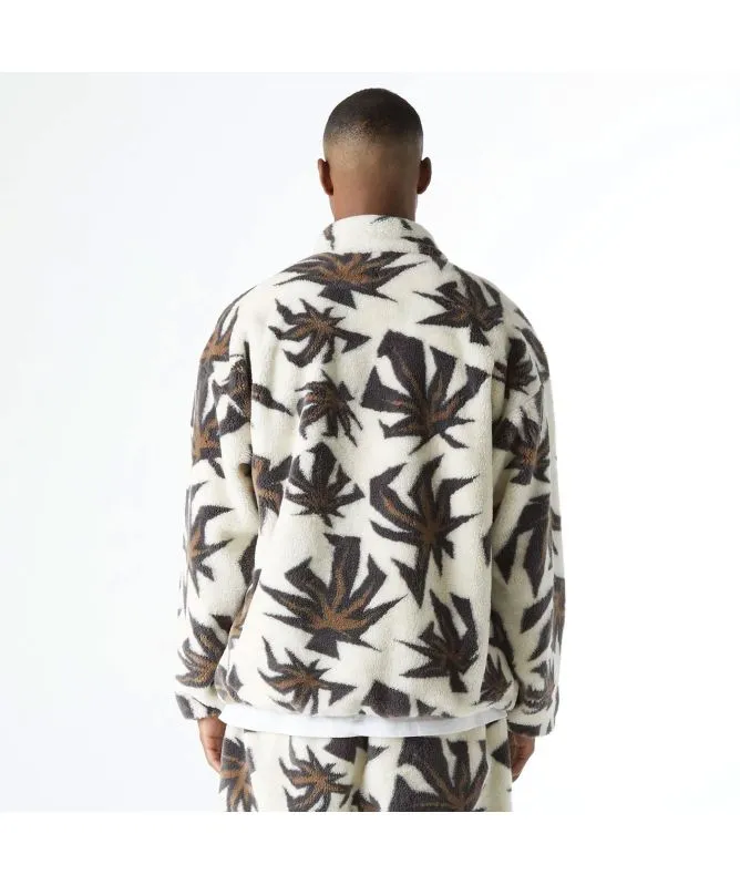 HUF Lowell Jacquard Sherpa Full-Zip Fleece