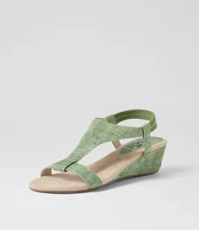 I LOVE BILLY Bunro Pear Grid Sandals