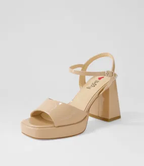 I LOVE BILLY Sageria Nude Patent Pu Sandals