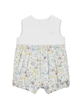 Il Gufo   Cotton poplin romper 