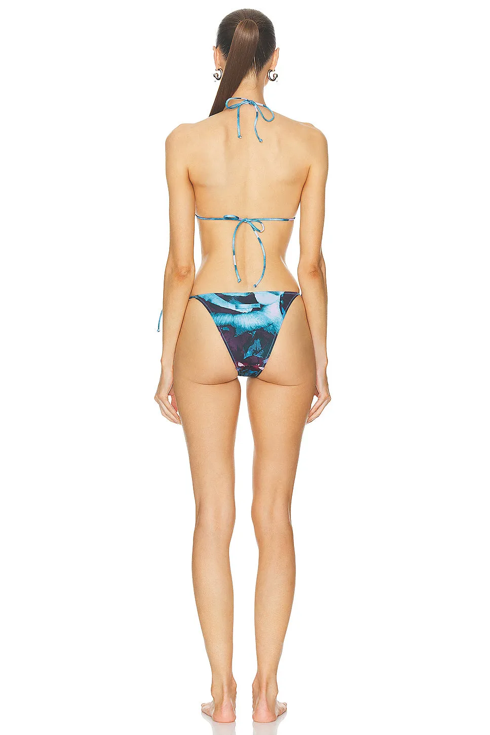 Jean Paul Gaultier Roses Bikini Set