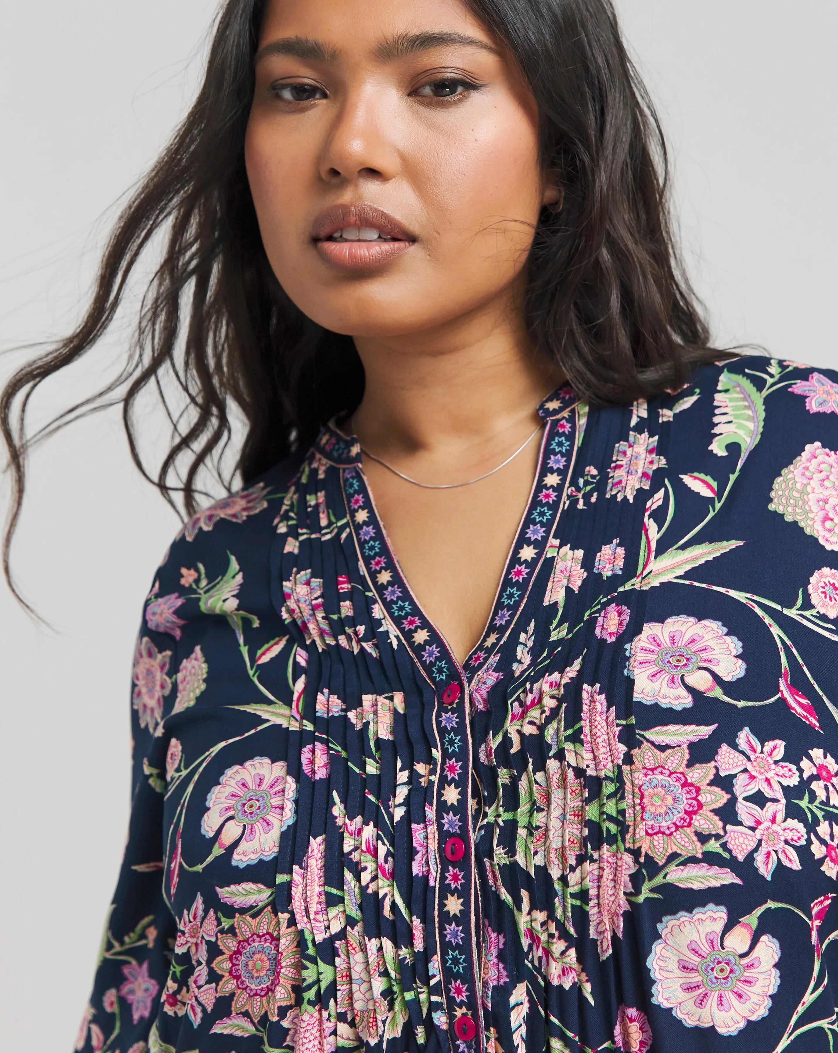 Joe Browns Becca Border Boho Swing Tunic | Simply Be