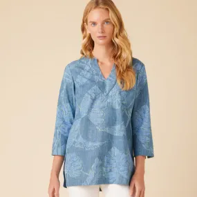 Kainapu Tunic - Captain's Blue