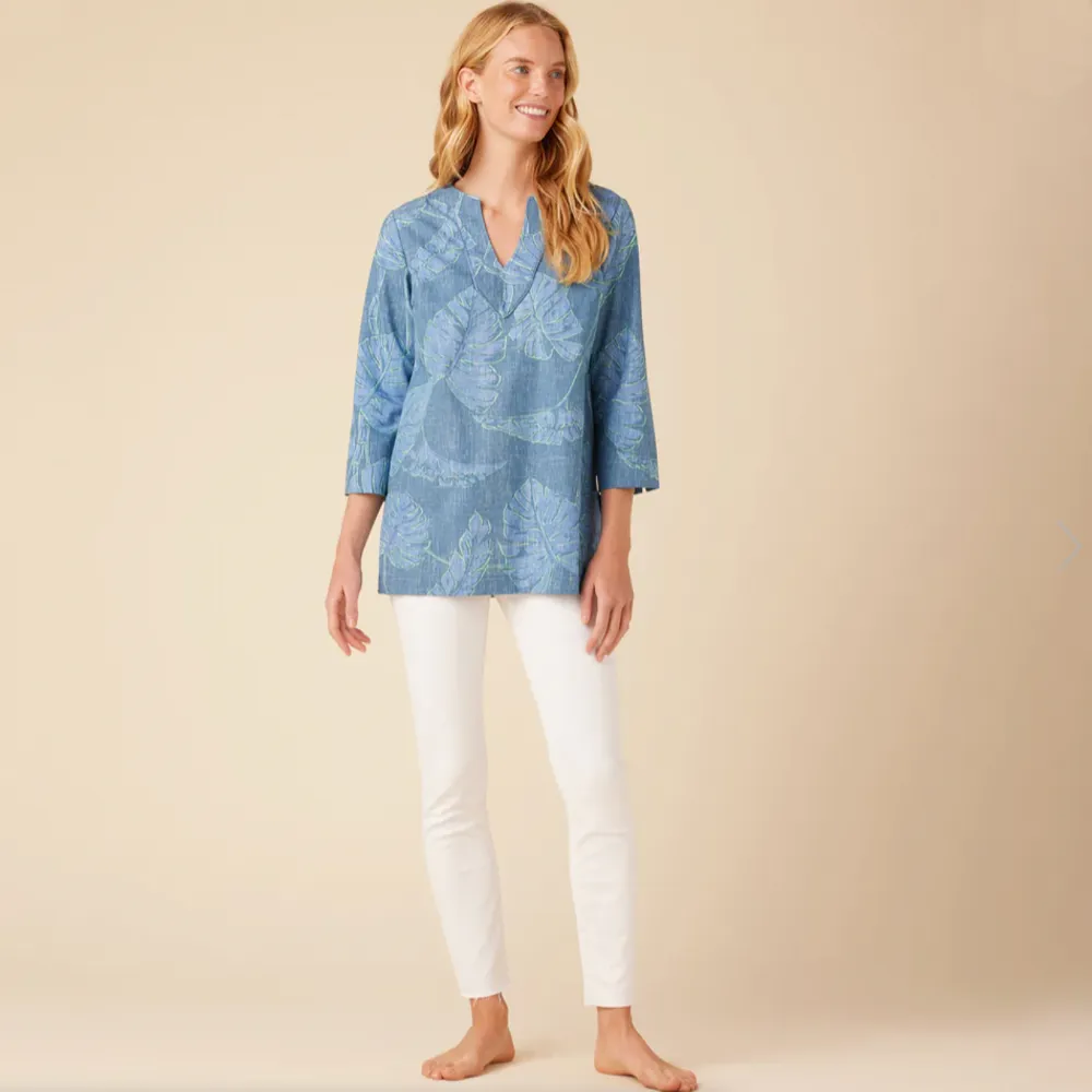 Kainapu Tunic - Captain's Blue