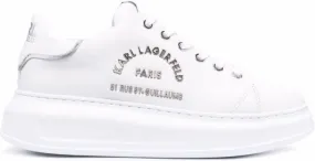 Karl Lagerfeld logo low-top sneakers White