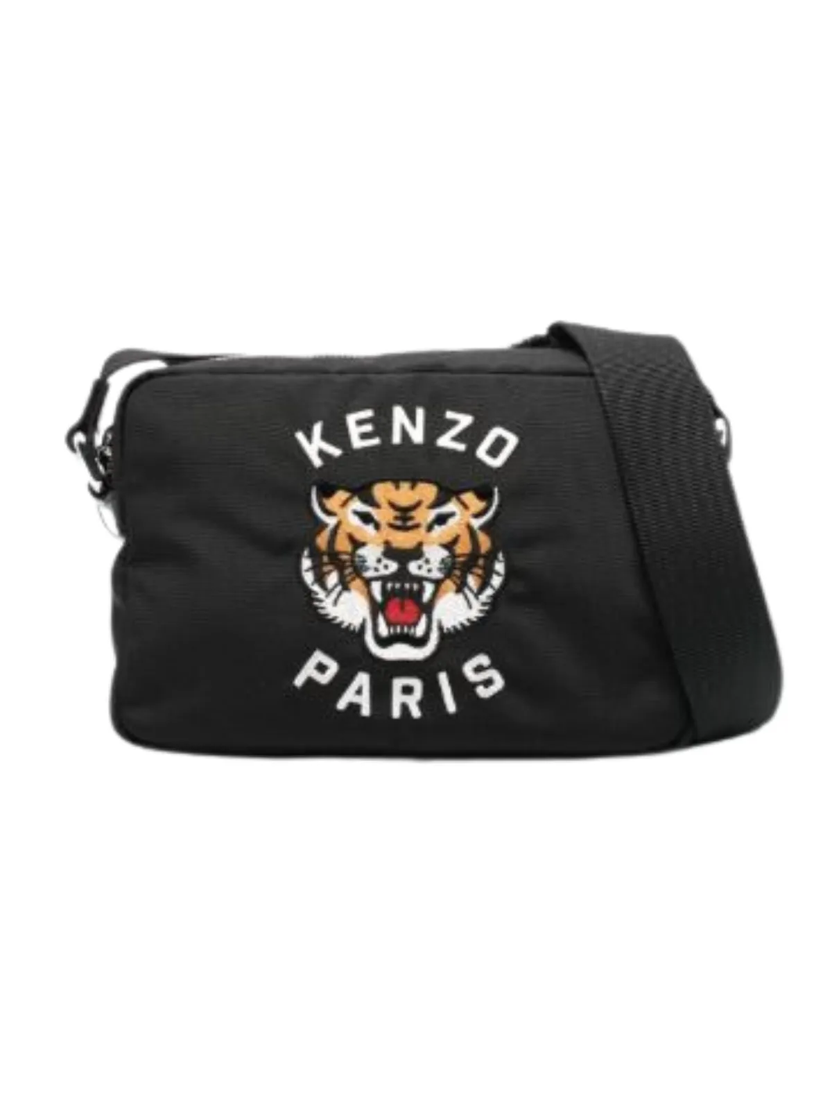 Kenzo Bag Shoulder Small Logo Black