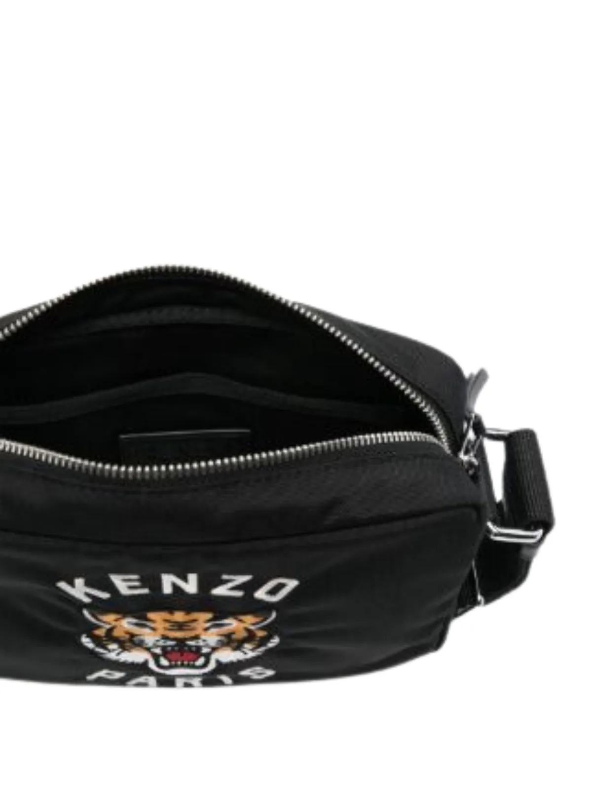 Kenzo Bag Shoulder Small Logo Black