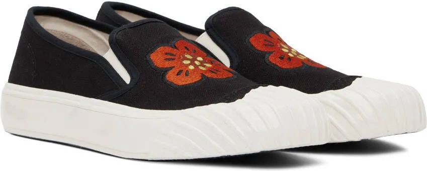 Kenzo Black Pairs school Sneakers