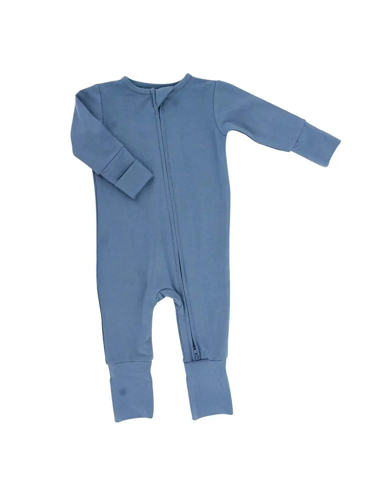 Kids Sweet Bamboo Convertible Bamboo Romper - Captain Blue