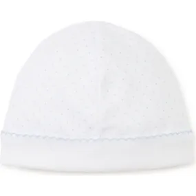 Kissy Kissy New Dots Hat, White/Blue