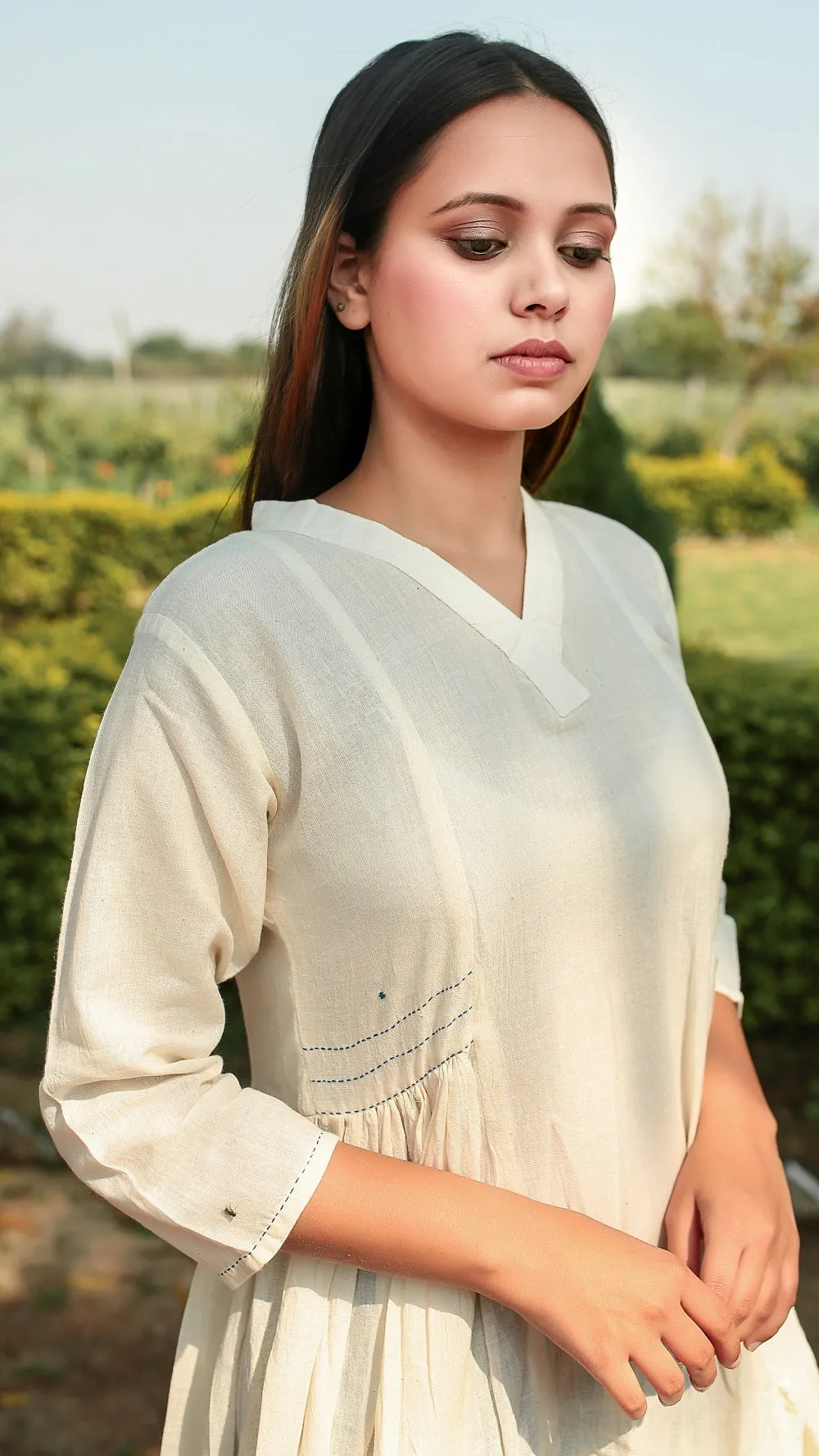 Kora flared masakali tunic