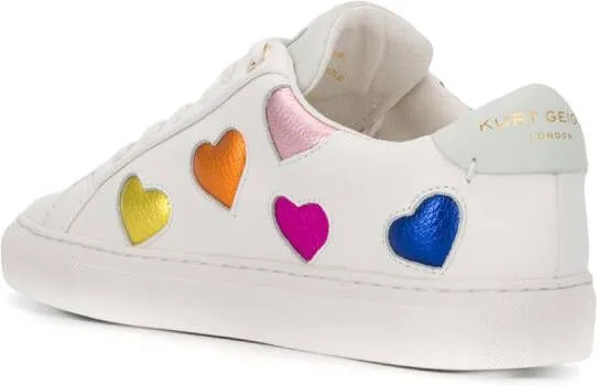 Kurt Geiger London Lane Love low top sneakers White