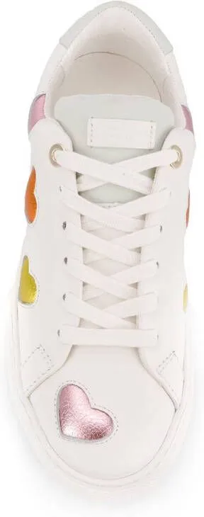 Kurt Geiger London Lane Love low top sneakers White