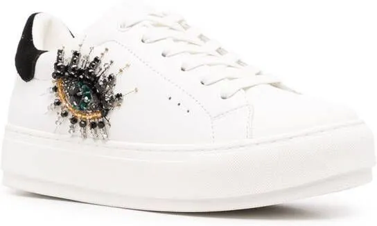 Kurt Geiger London Laney eye low-top sneakers White