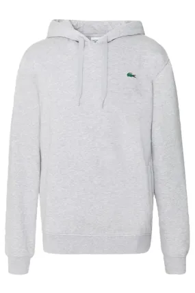 Lacoste Logo Hoodie Grey