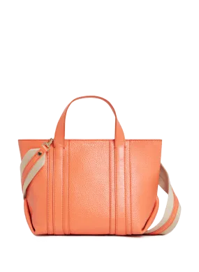 LE TANNEUR  Grace leather bag - Orange