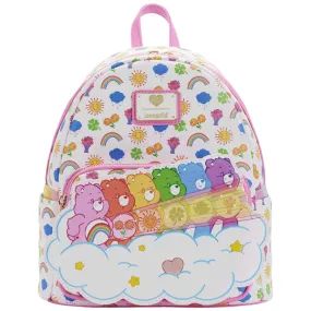 Loungefly x Care Bears Rainbow Stare Mini Backpack