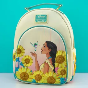 Loungefly x Disney Pocahontas Sunflowers Mini Backpack