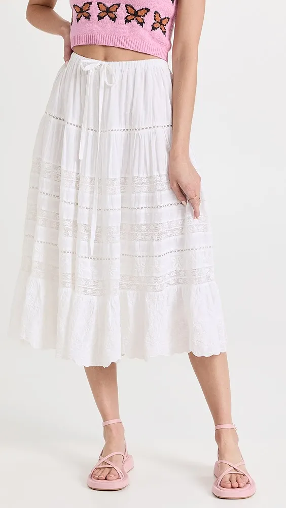 LoveShackFancy   Donna Skirt 