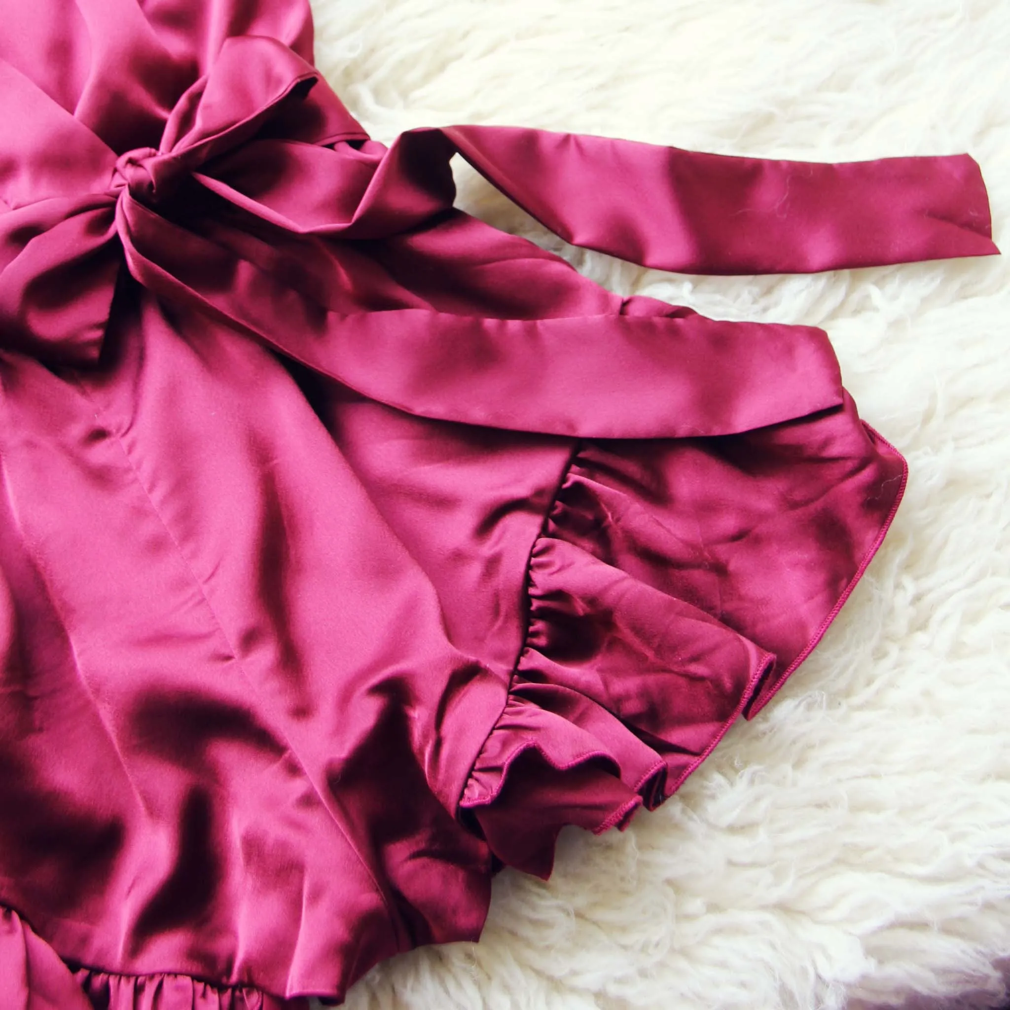 Lulu Romper in Merlot