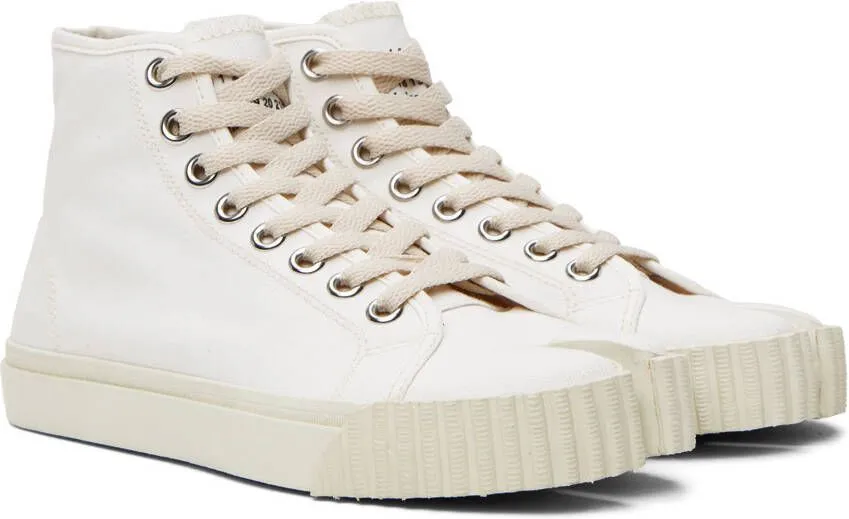 Maison Margiela White Tabi Sneakers