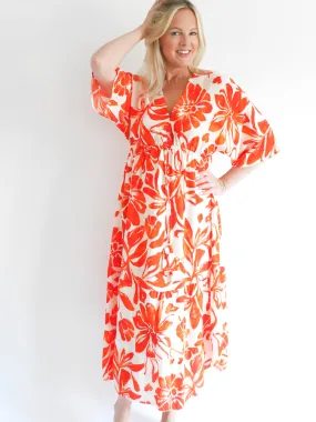 Maya Dress Orange