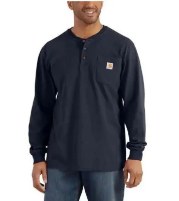 Men's Carhartt Workwear Long Sleeve Henley