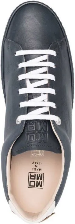 Moma leather low-top sneakers Blue