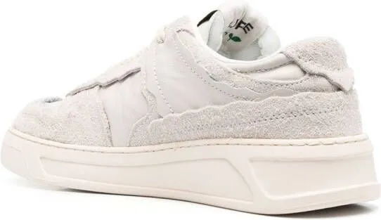 MSGM logo-print sneakers Neutrals