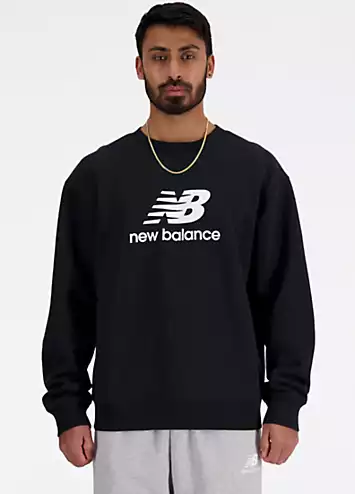 New Balance Logo Print Sweatshirt | Grattan