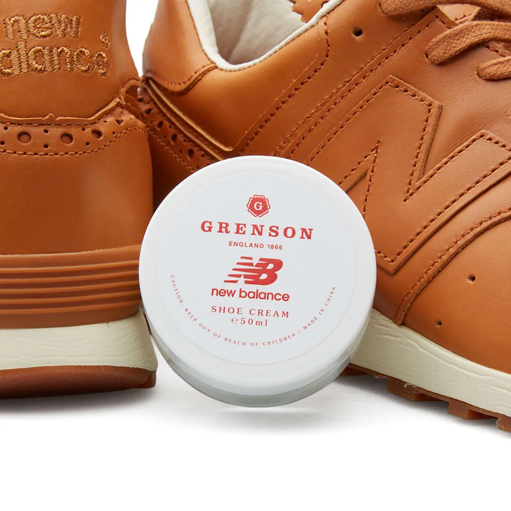 New Balance x Grenson M576GRBTan