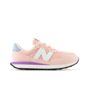 New Balance Youth Girls 237 Running Shoe - GS237VPB (Wide)