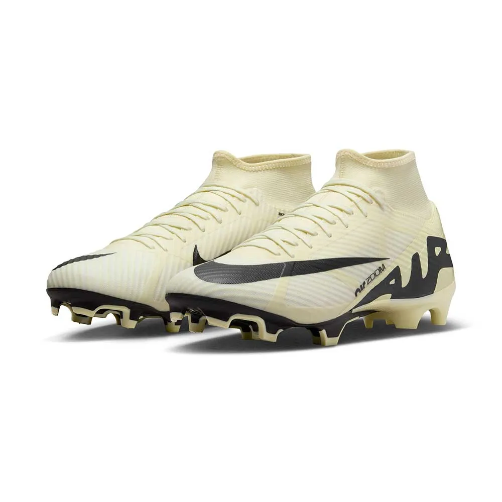 Nike Mercurial Superfly 9 Academy FG Soccer Cleat - Lemonade/Black - Regular (D)