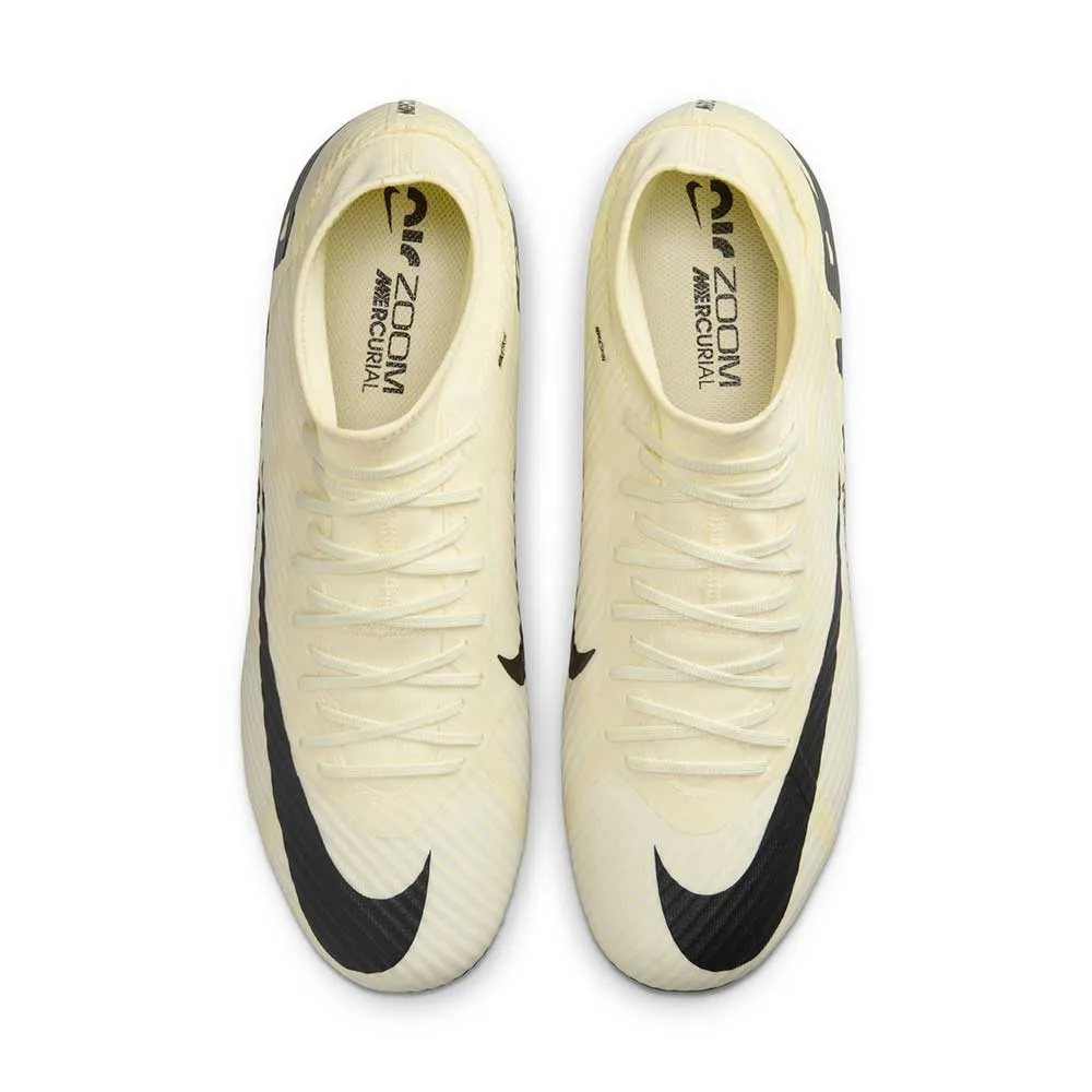 Nike Mercurial Superfly 9 Academy FG Soccer Cleat - Lemonade/Black - Regular (D)