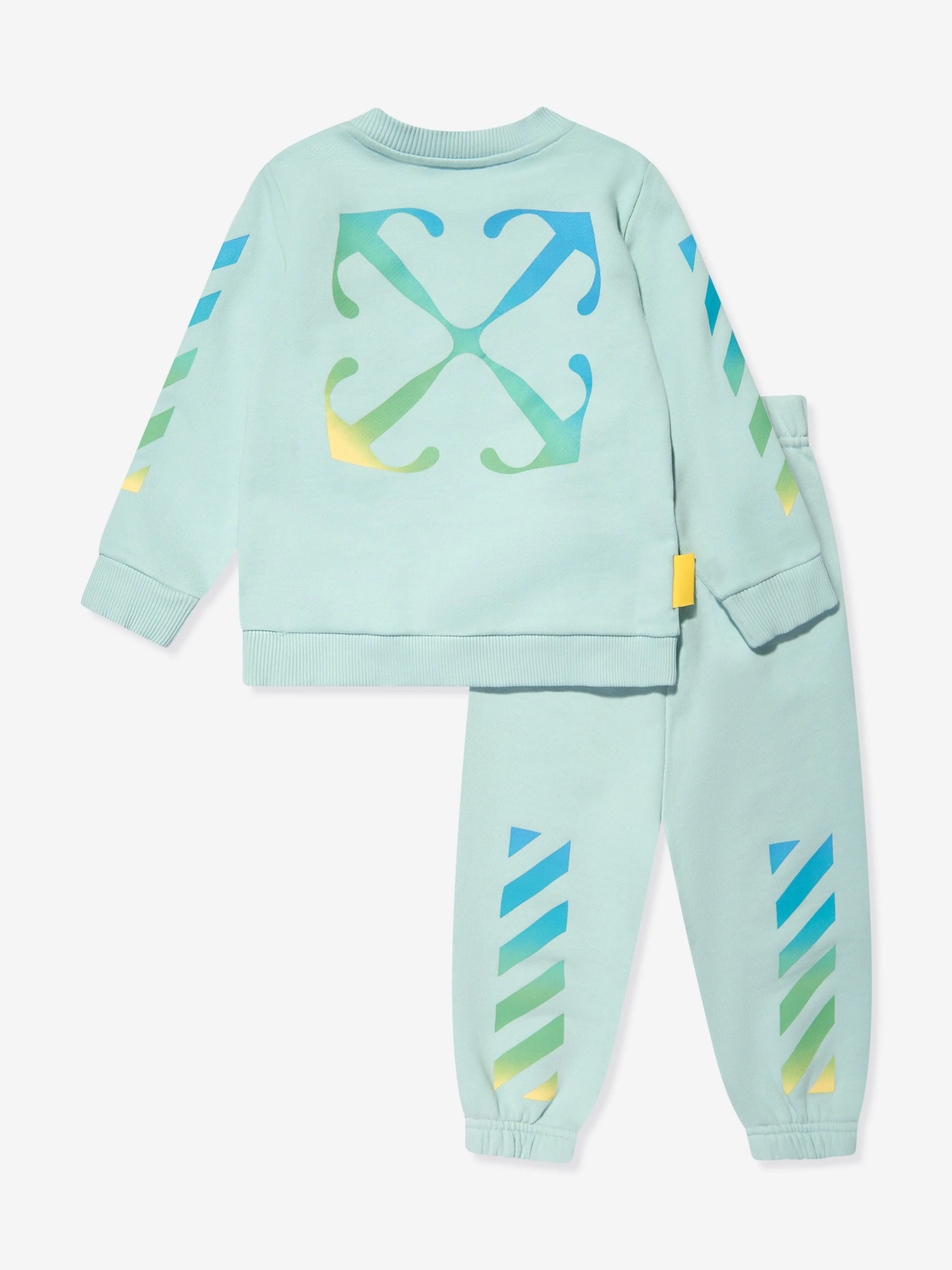 Off-White Baby Boys Arrow Rainbow Tracksuit in Bl