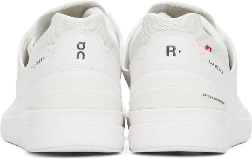 On White 'The Roger' Clubhouse Sneakers