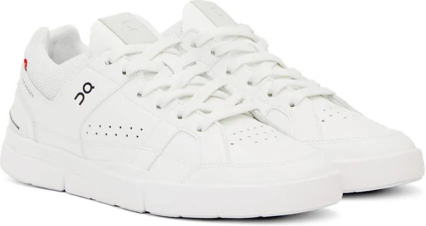 On White 'The Roger' Clubhouse Sneakers