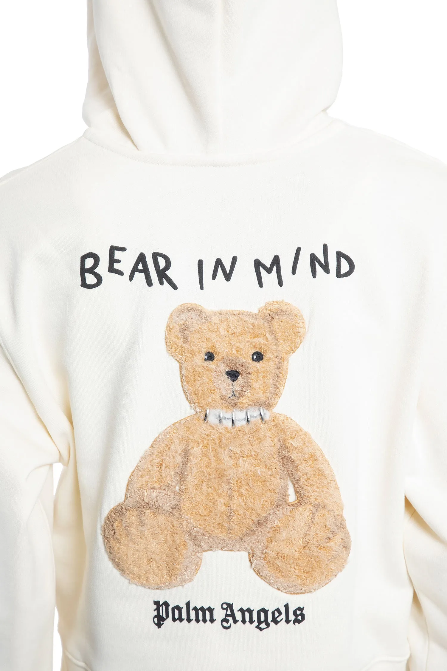 palm angels back bear in mind hoodie