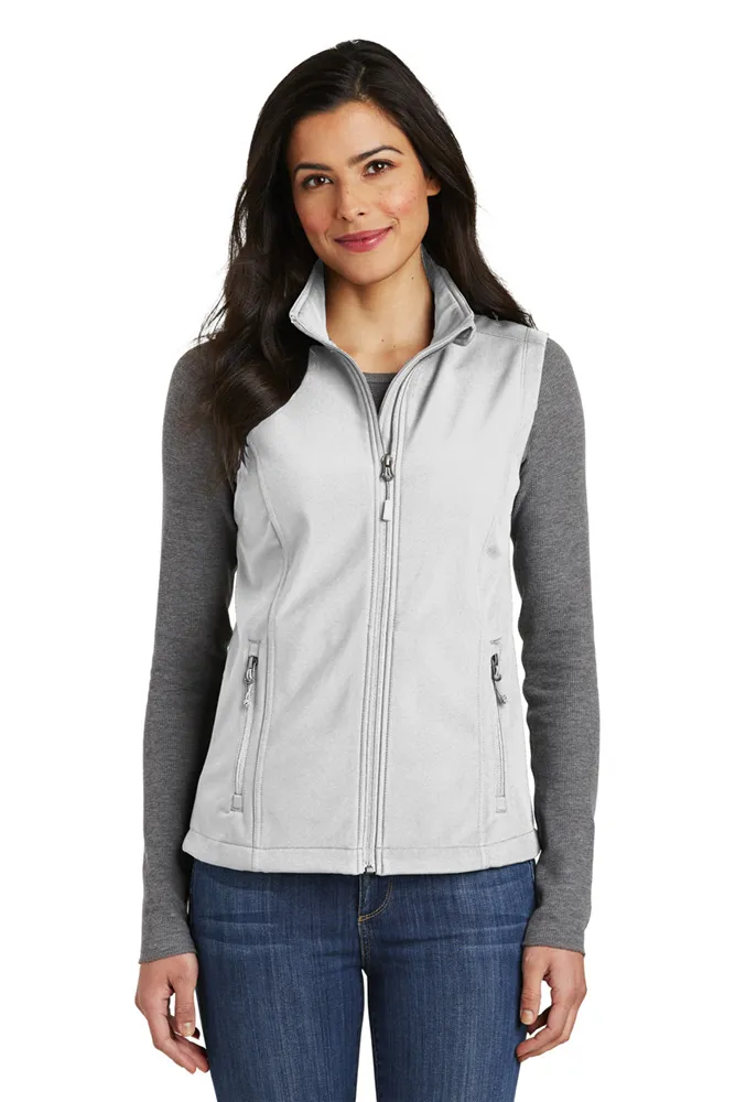 Port Authority Ladies Custom Logo Soft Shell Vest. L325.