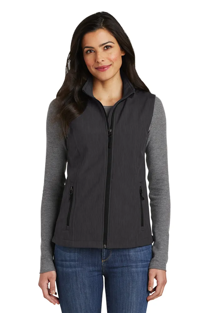 Port Authority Ladies Custom Logo Soft Shell Vest. L325.