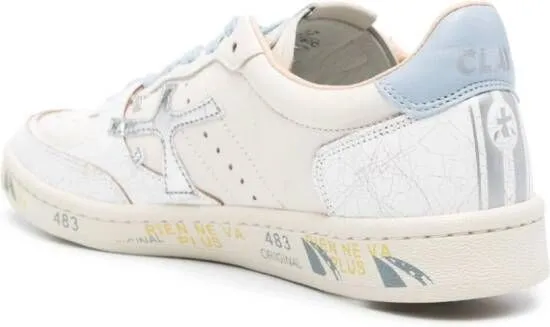 Premiata Clay leather sneakers Neutrals