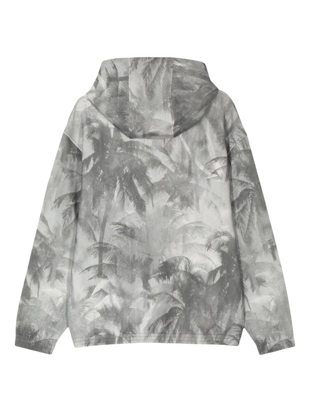 PRINTED COTTON HOODIE