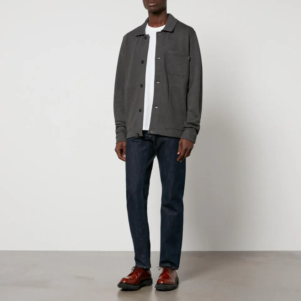 PS Paul Smith Organic Cotton-Jersey Workwear Jacket - S | Coggles