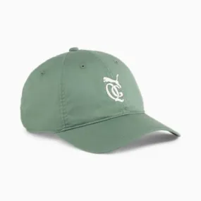 PUMA x QUIET GOLF CLUB Dad Hat | Deep Forest-Warm White | PUMA SHOP ALL PUMA | PUMA 