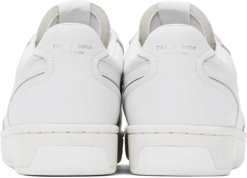 Rag & bone White Retro Court Sneakers