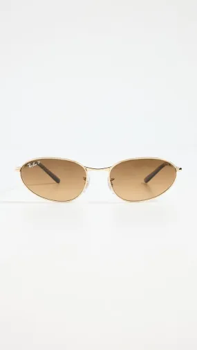 Ray-Ban   RB3734 Oval Sunglasses 