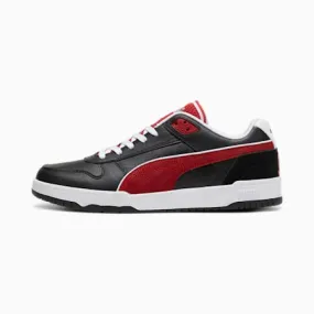 RBD Game Low Retro Club Unisex Sneakers | PUMA White-PUMA Black-Club Red | PUMA Shop All Puma | PUMA 