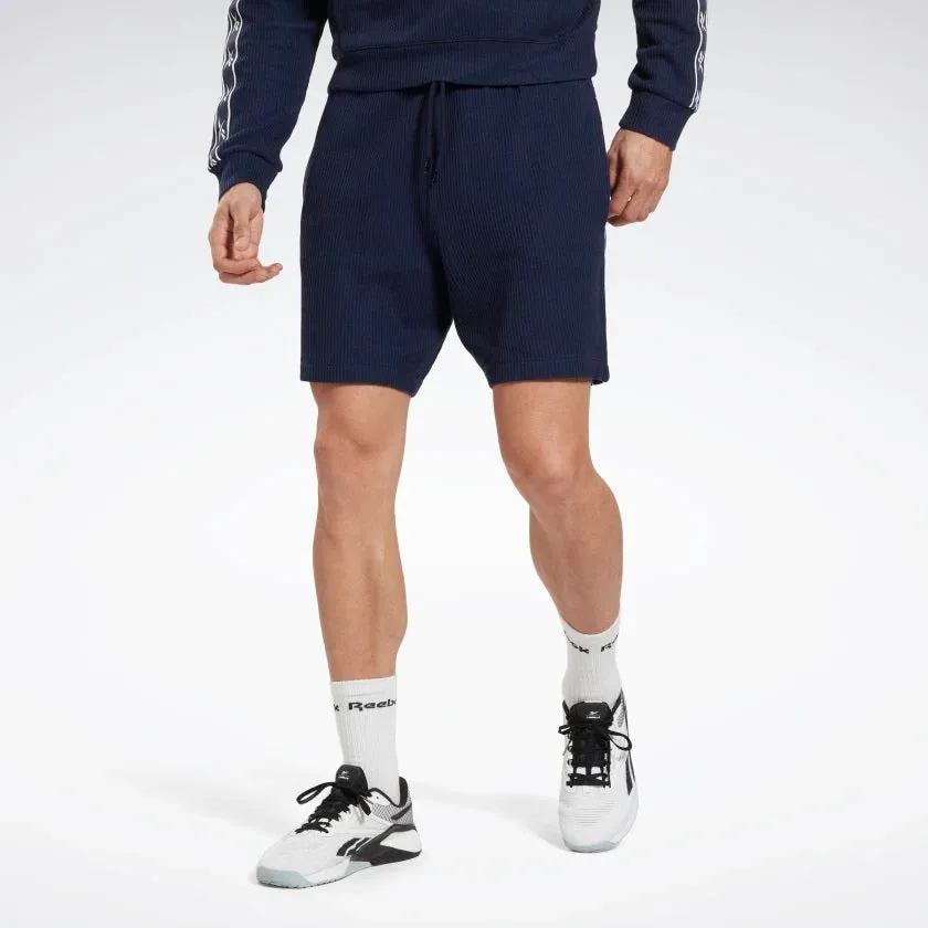 Reebok Identity Vector Waffle Shorts Vector Navy